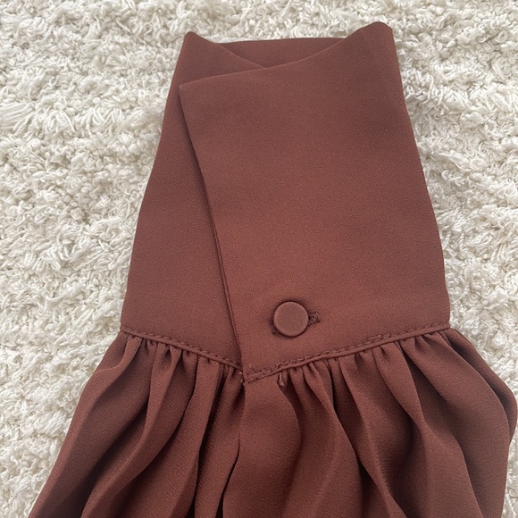 H&M brown blouse. NEW! - Picture 4 of 6